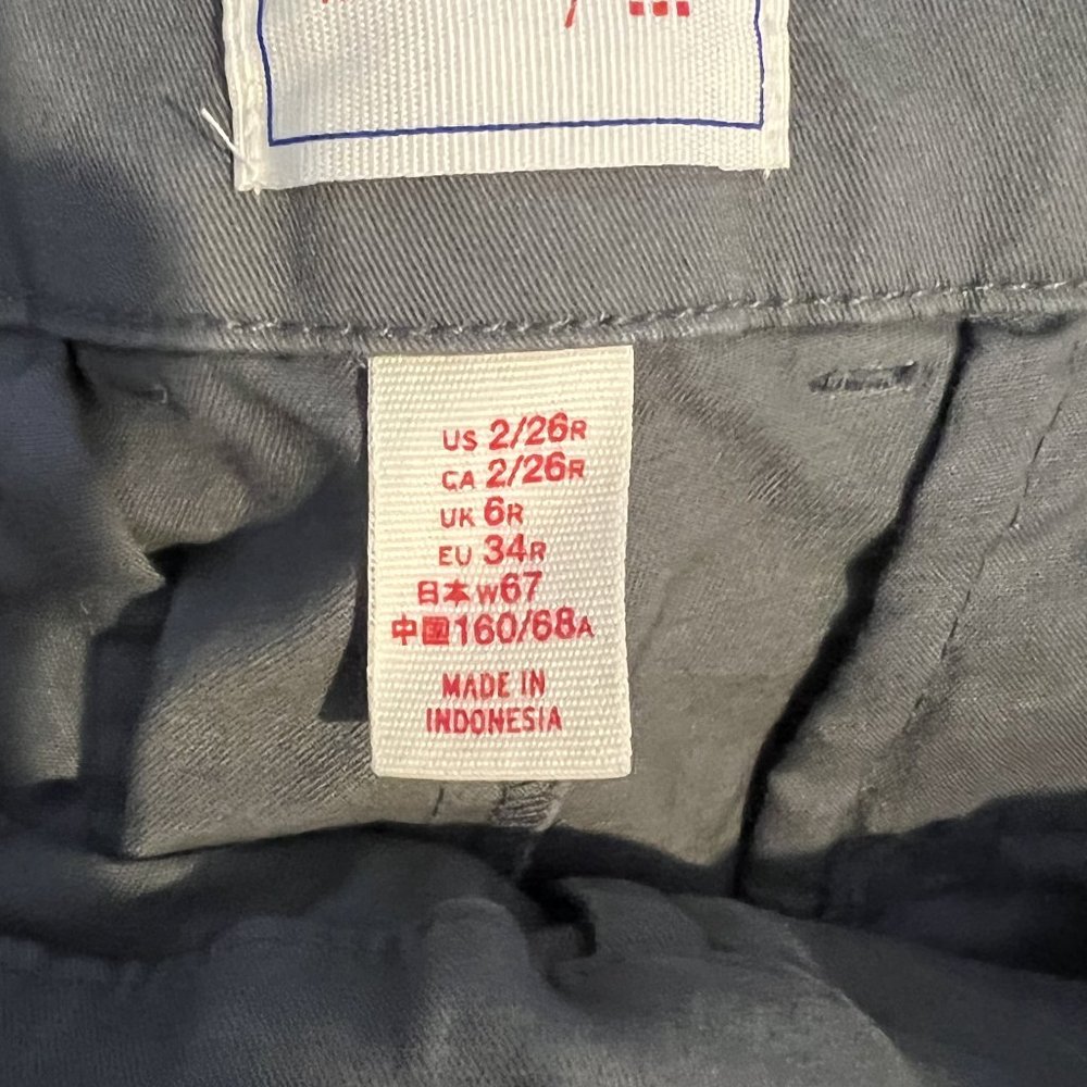 J Crew Chinos Grey